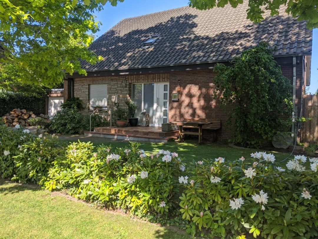 Fewo Wiesenallee Og Geeste Exterior foto